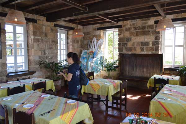 安提瓜当地200年古迹餐厅