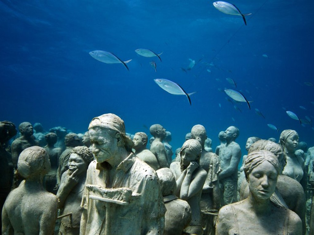 水下雕塑馆